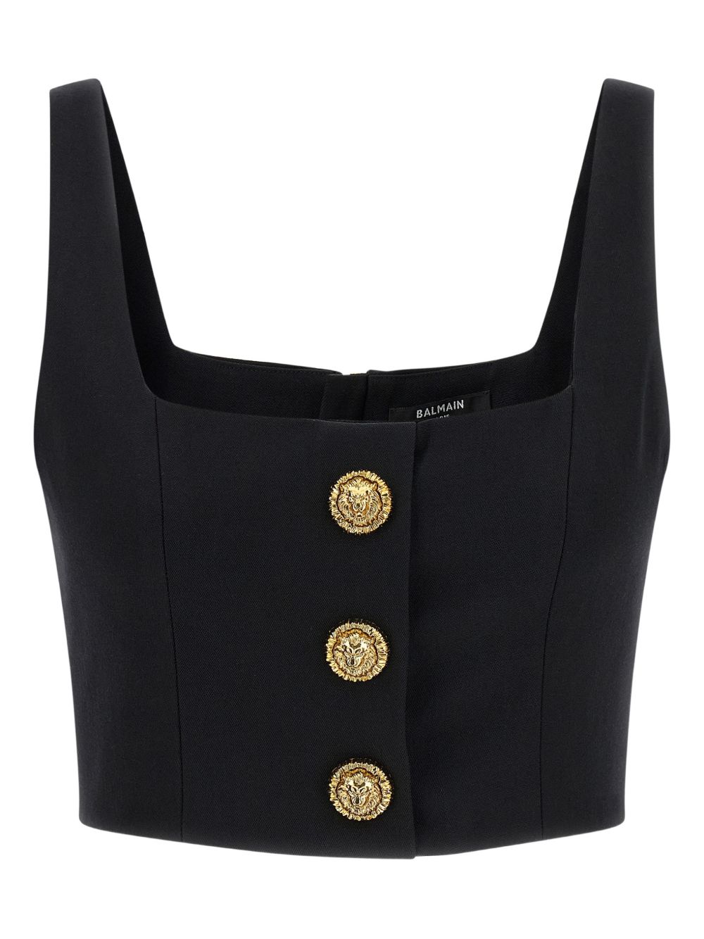 Balmain Women Wool Brassiere Top BALMAIN