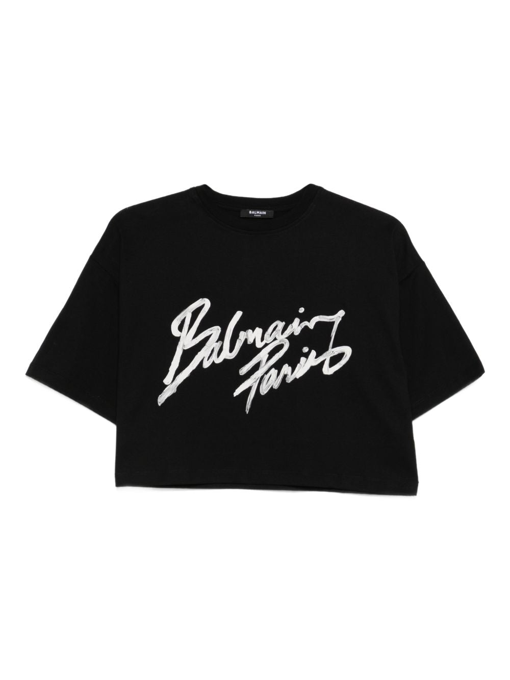 Balmain Women Logo Cotton T-Shirt BALMAIN
