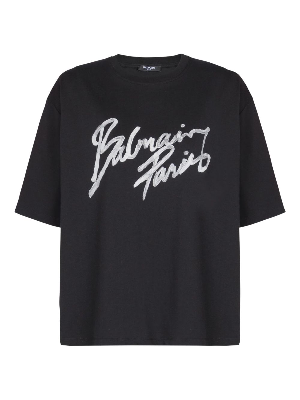Balmain Women Logo Cotton T-Shirt BALMAIN