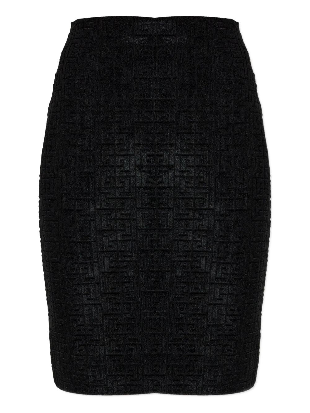 Balmain Women Monogram Midi Skirt BALMAIN