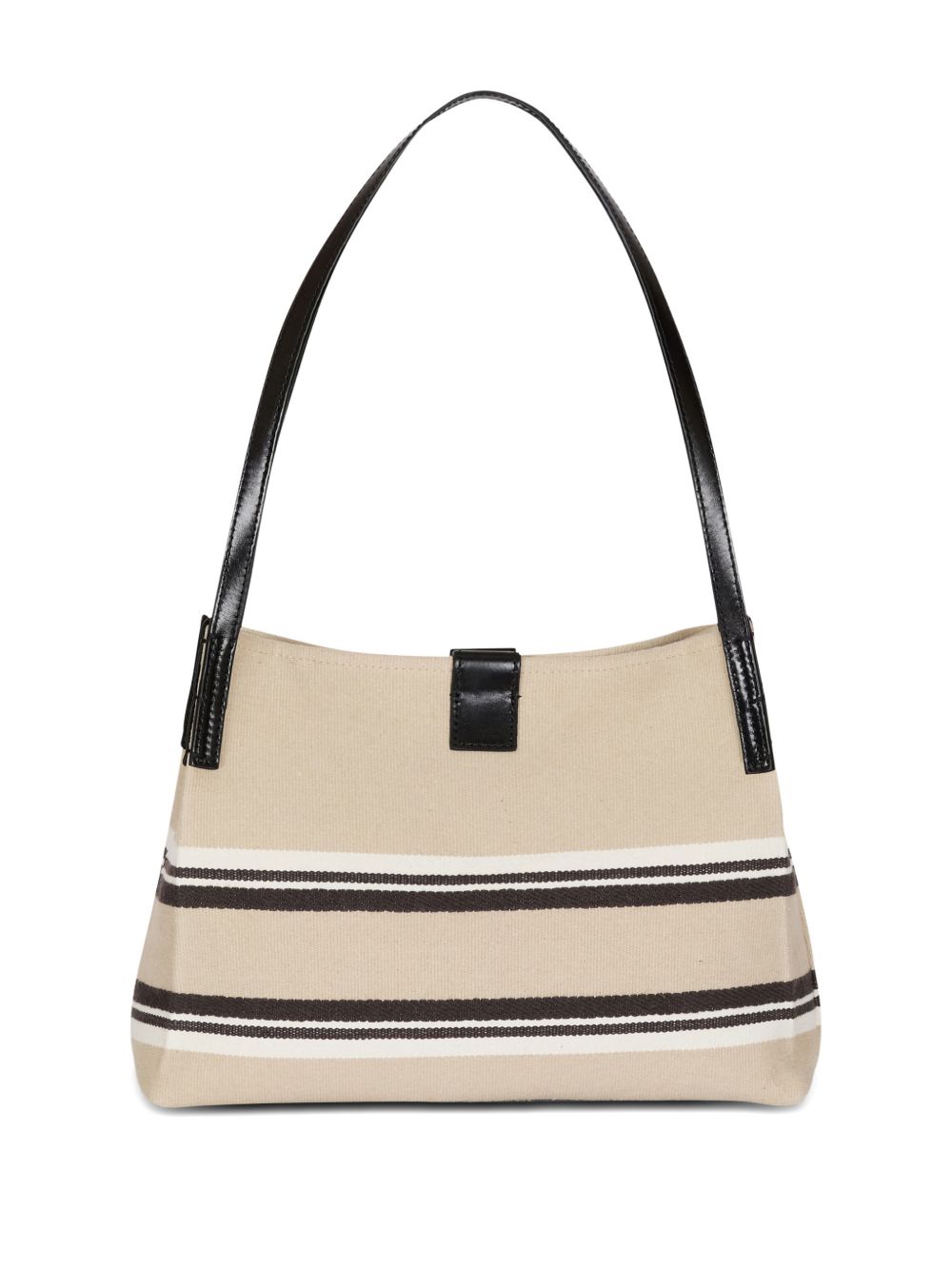 Balmain Women Release Small Canvas And Leather Tote BALMAIN