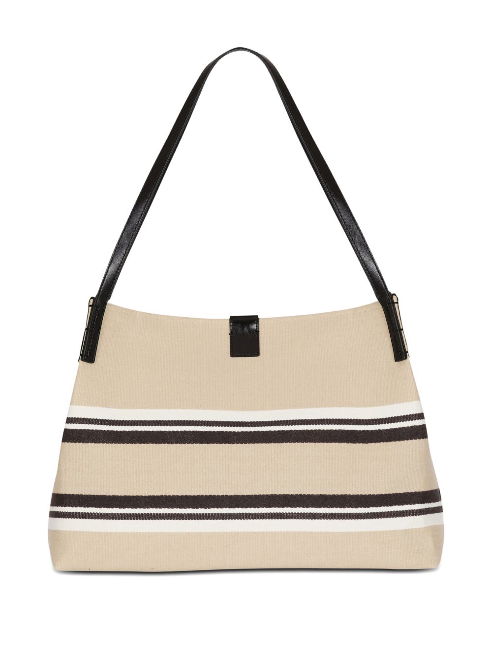Balmain Women Release Canvad And Leather Medium Tote BALMAIN