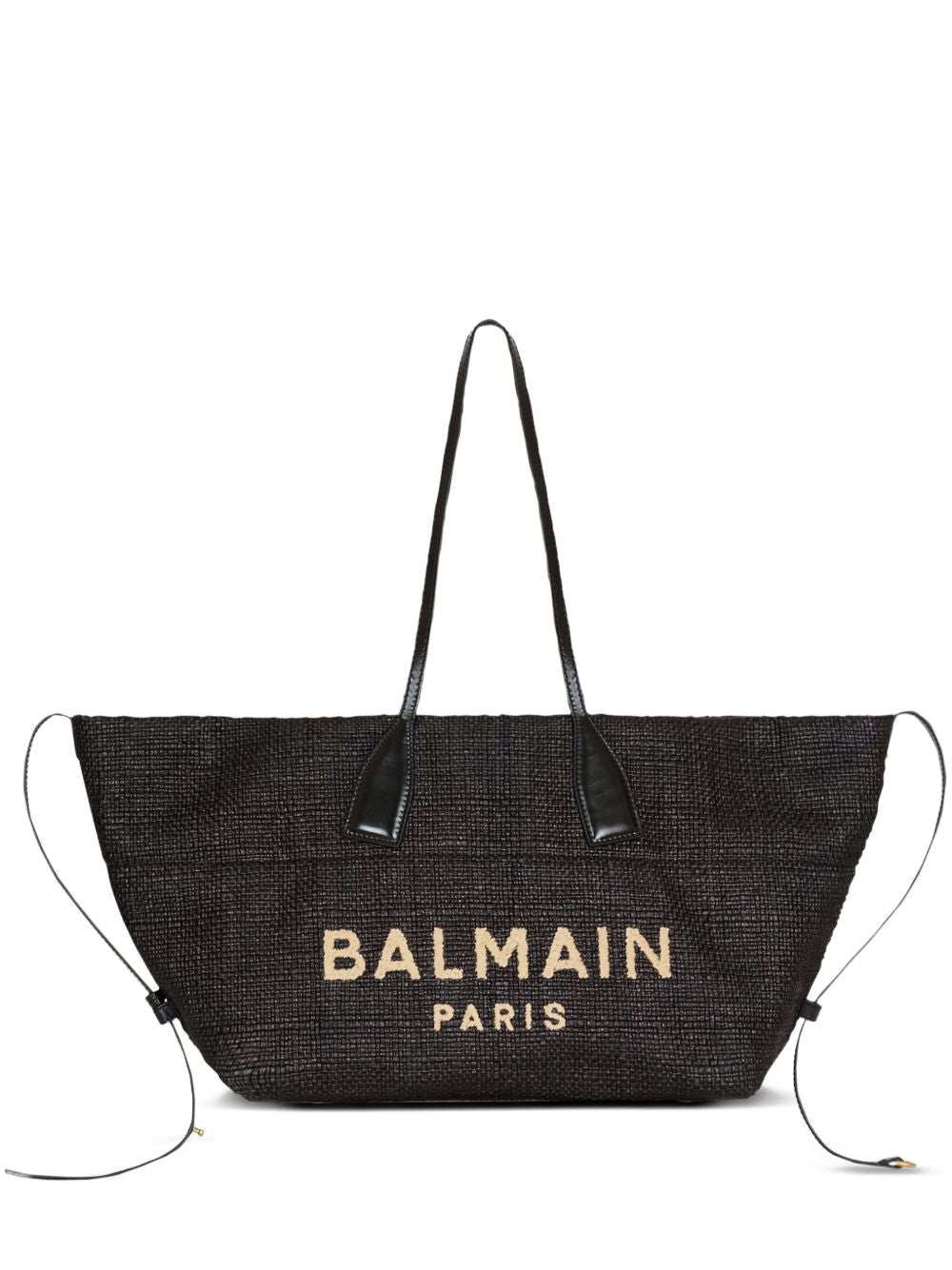 Balmain Women Track Rafia Tote BALMAIN