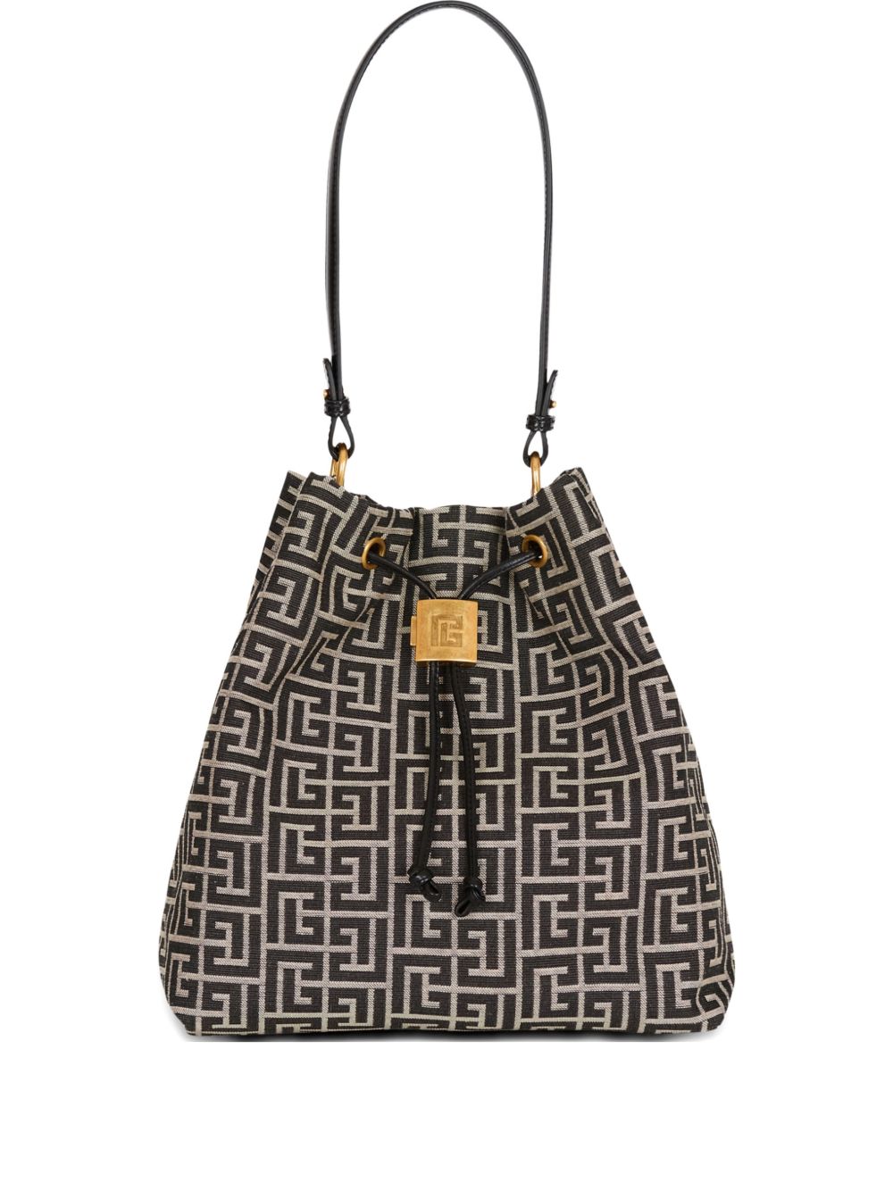 Balmain Women Sync Monogram Backpack BALMAIN