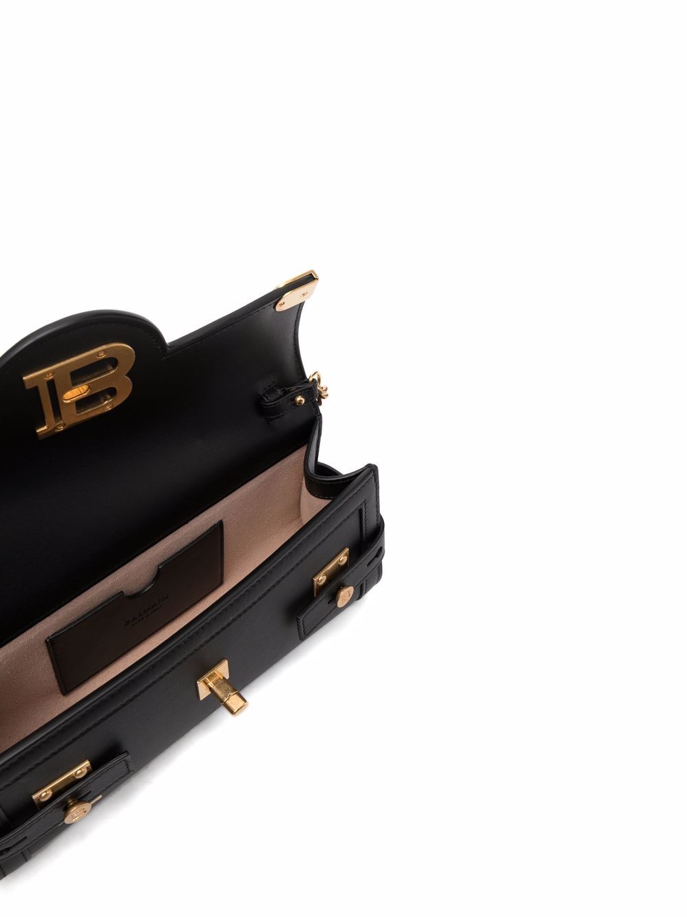 Balmain Women B-Buzz 23 Leather Crossbody Bag BALMAIN
