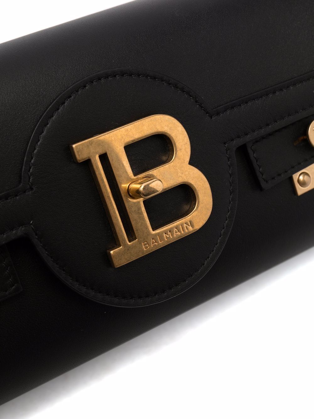 Balmain Women B-Buzz 23 Leather Crossbody Bag BALMAIN