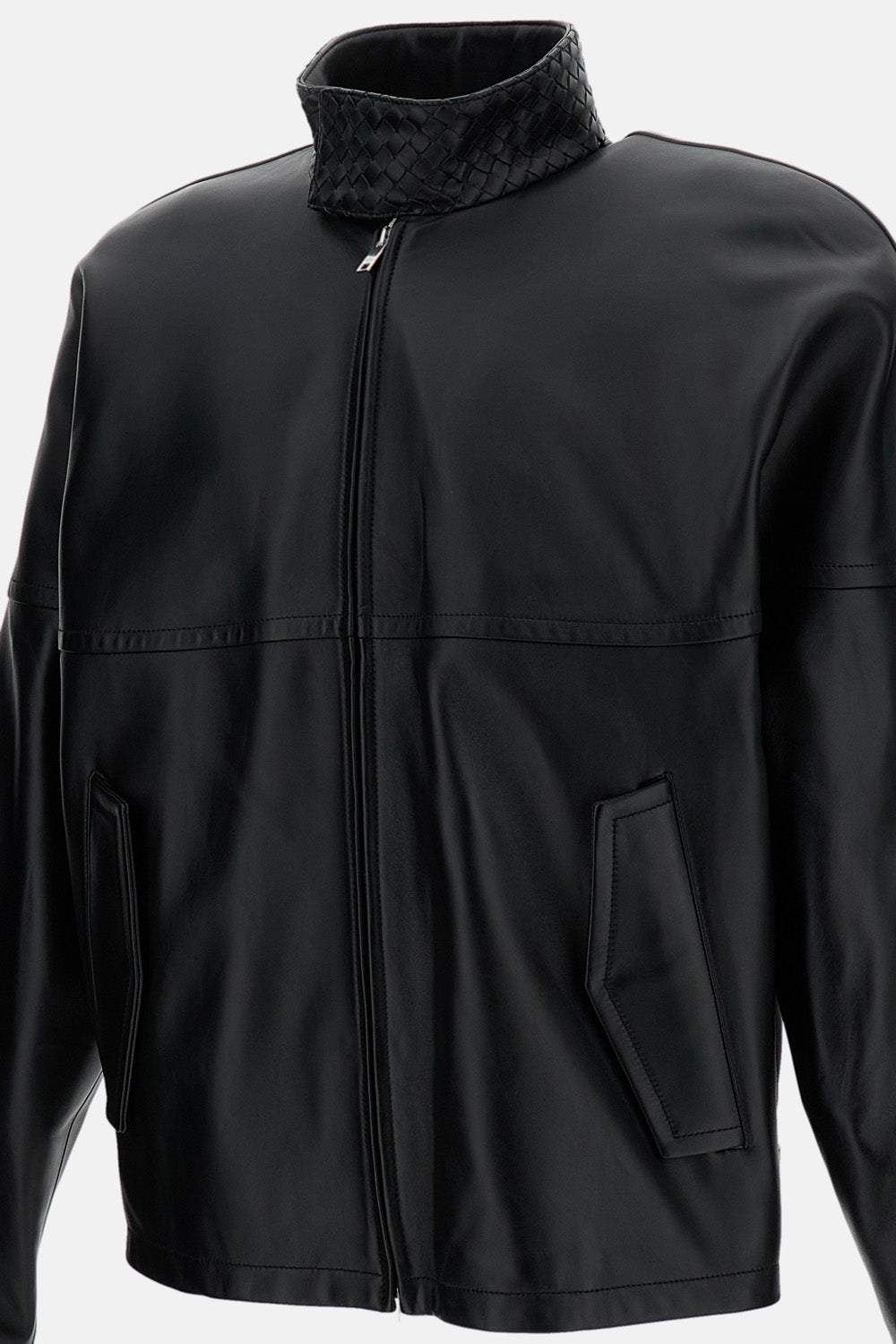Bottega Veneta Men Leather Jacket BOTTEGA VENETA