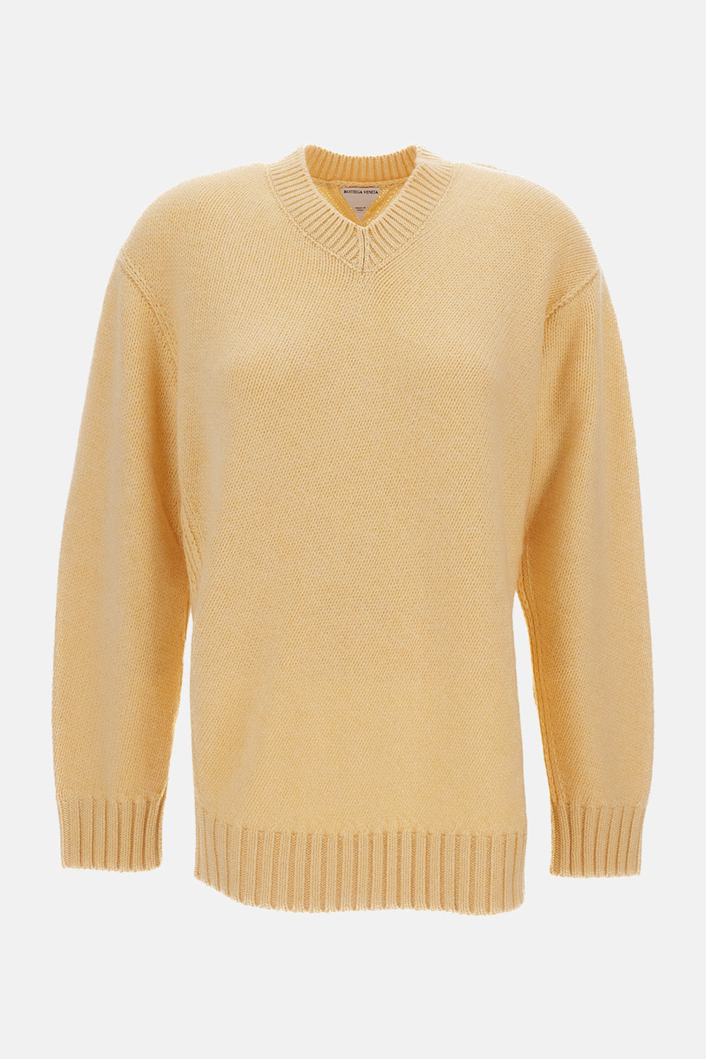 Bottega Veneta Women Diagonal Cashmere Knit Sweater BOTTEGA VENETA