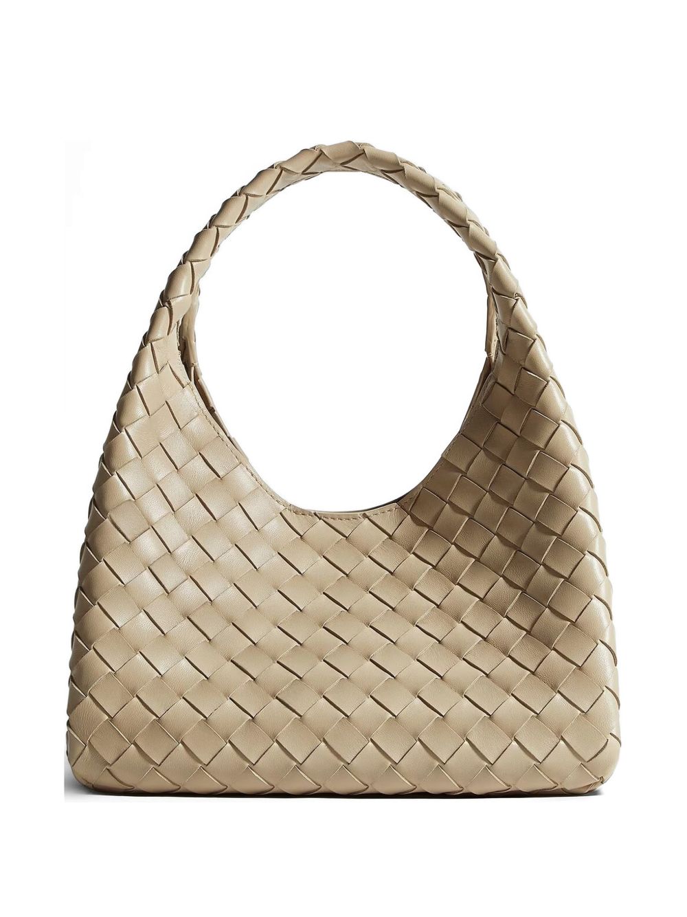 Bottega Veneta Women Campana Small Leather Shoulder Bag.