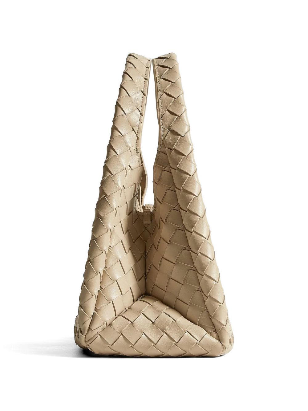 Bottega Veneta Women Campana Small Leather Shoulder Bag.