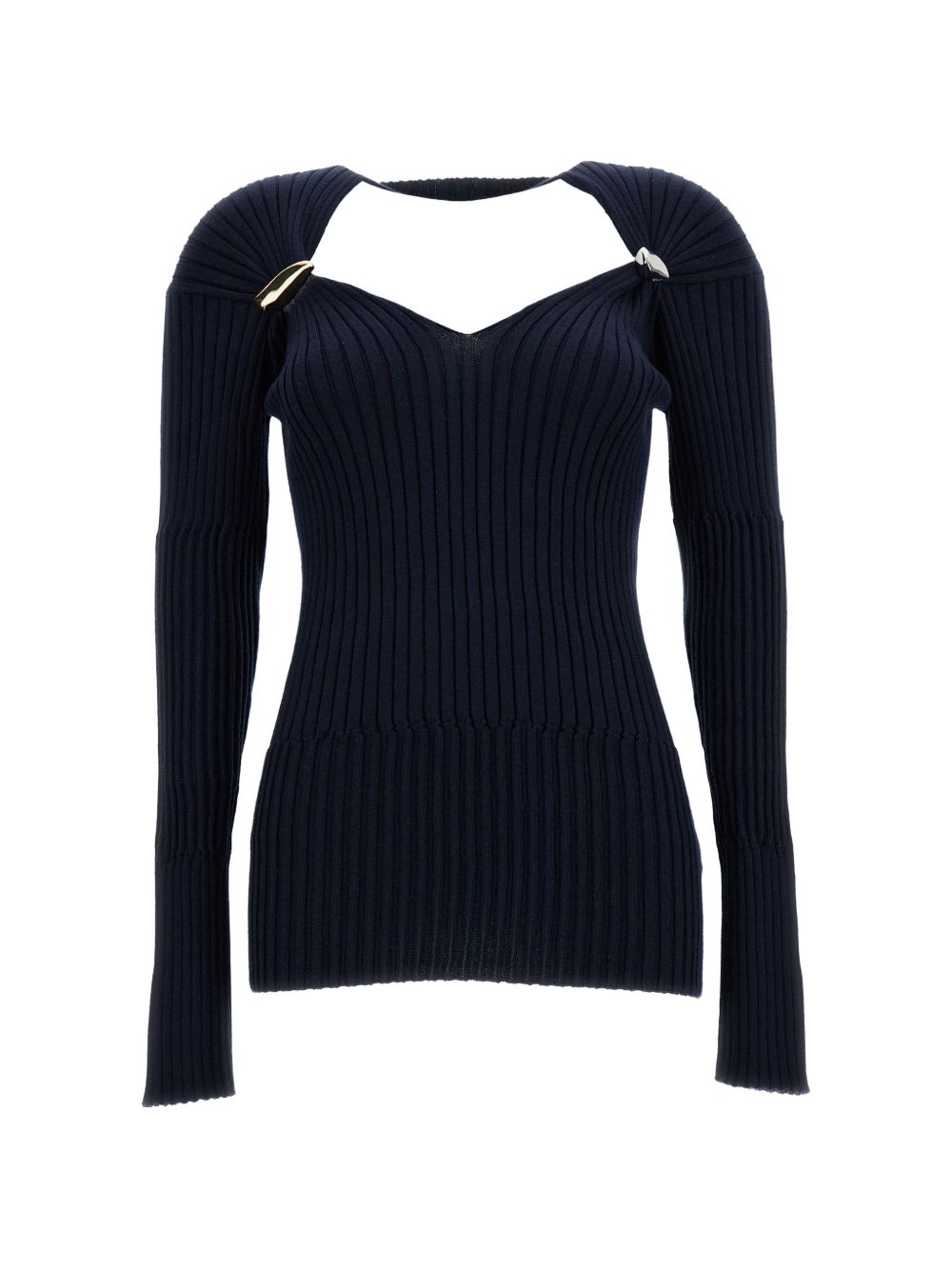 Bottega Veneta Women Cashmere And Silk Blend V-Necked Sweater BOTTEGA VENETA
