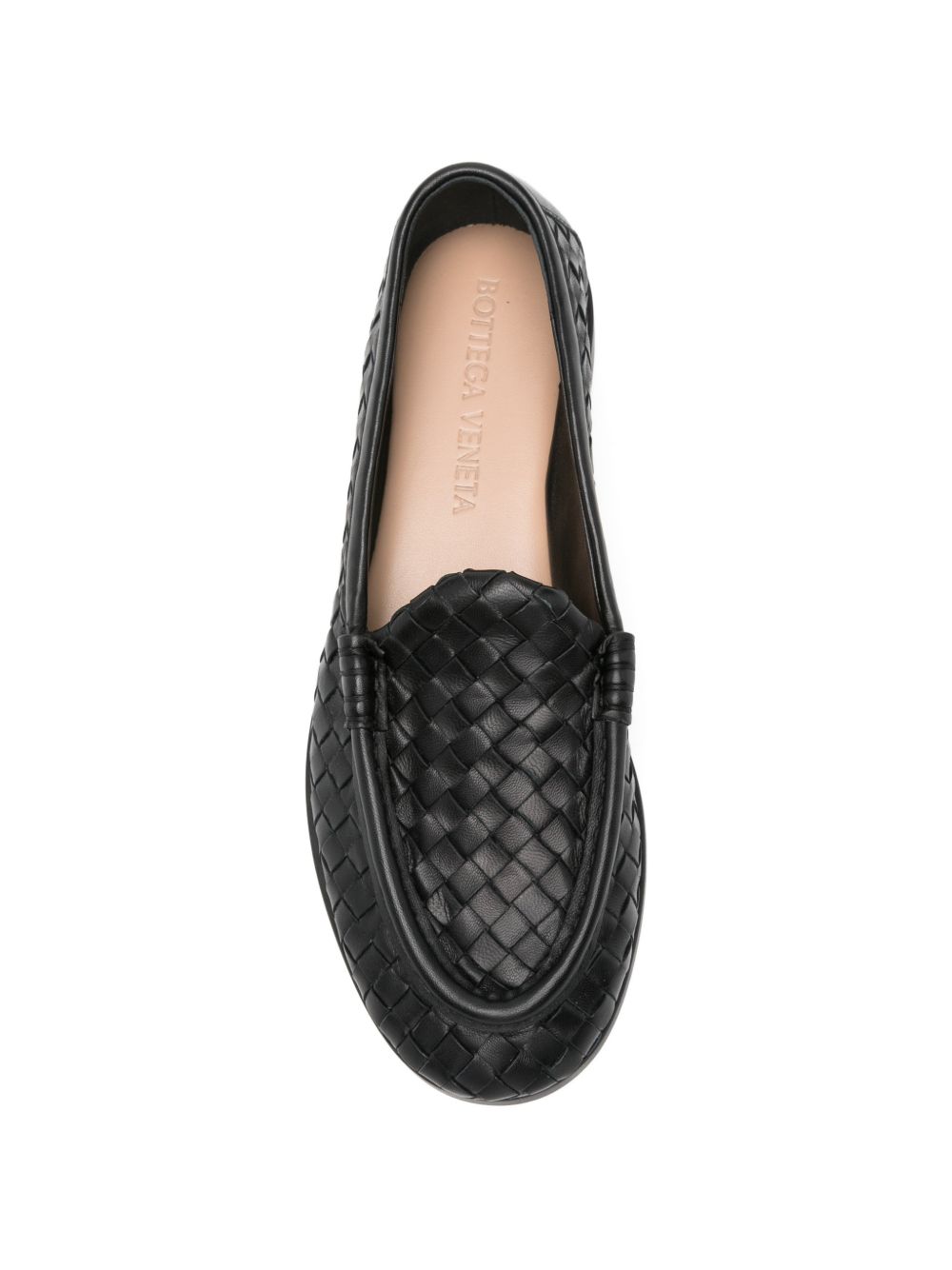 Bottega Veneta Women Silenzio Leather Loafers