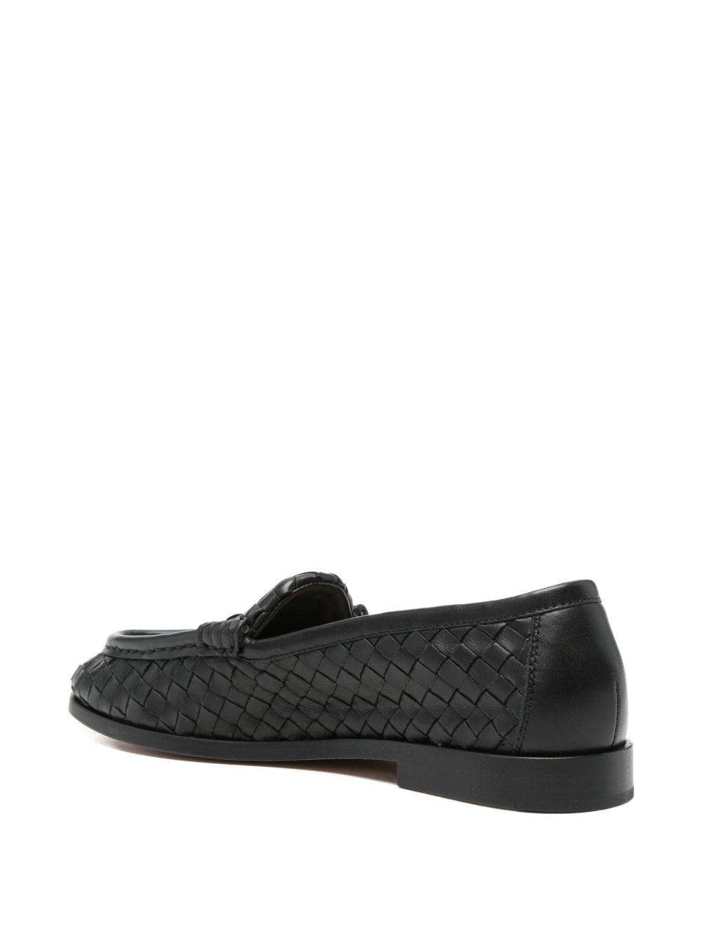 Bottega Veneta Women Silenzio Leather Loafers