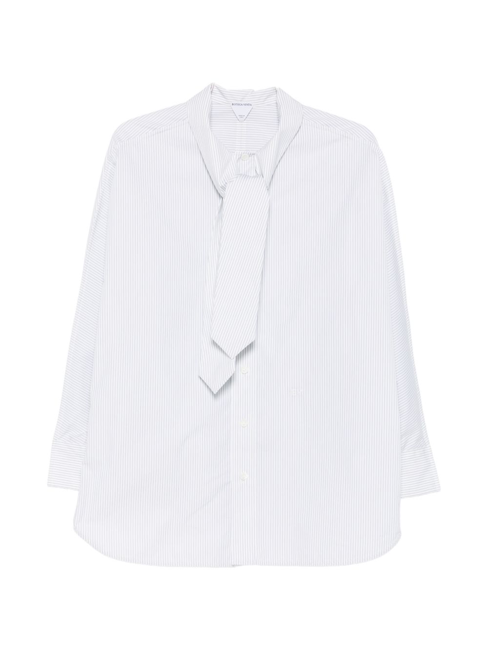 Bottega Veneta Women Striped Cotton Shirt BOTTEGA VENETA