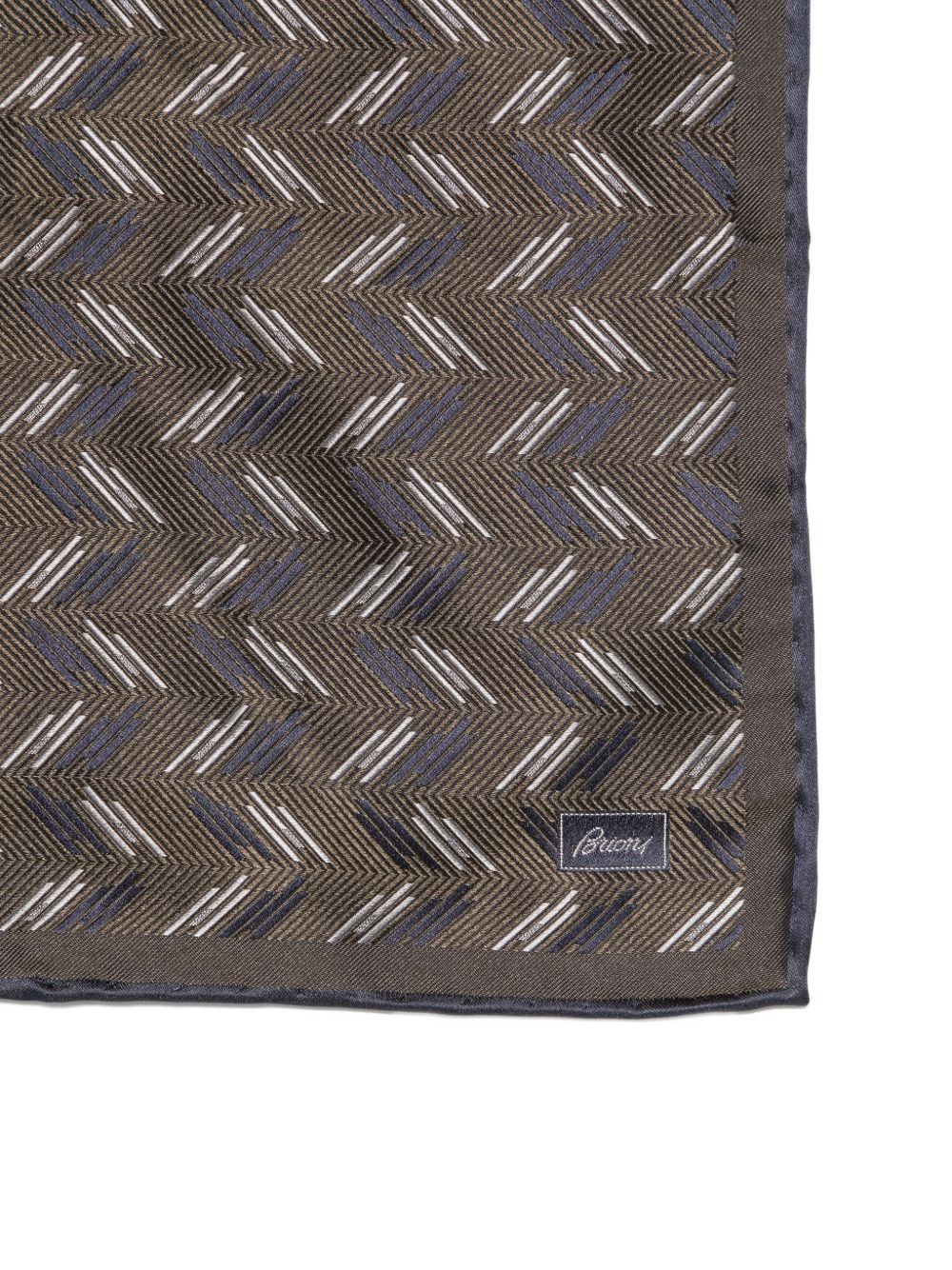 Brioni Men Pritned Silk Foulard BRIONI