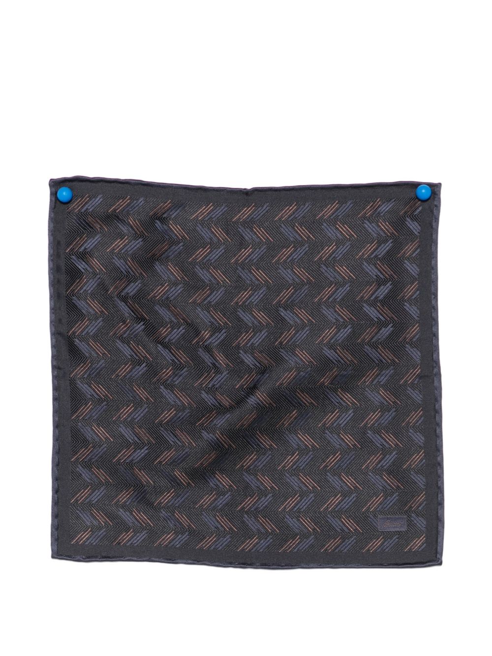 Brioni Men Printed Pocket Square BRIONI