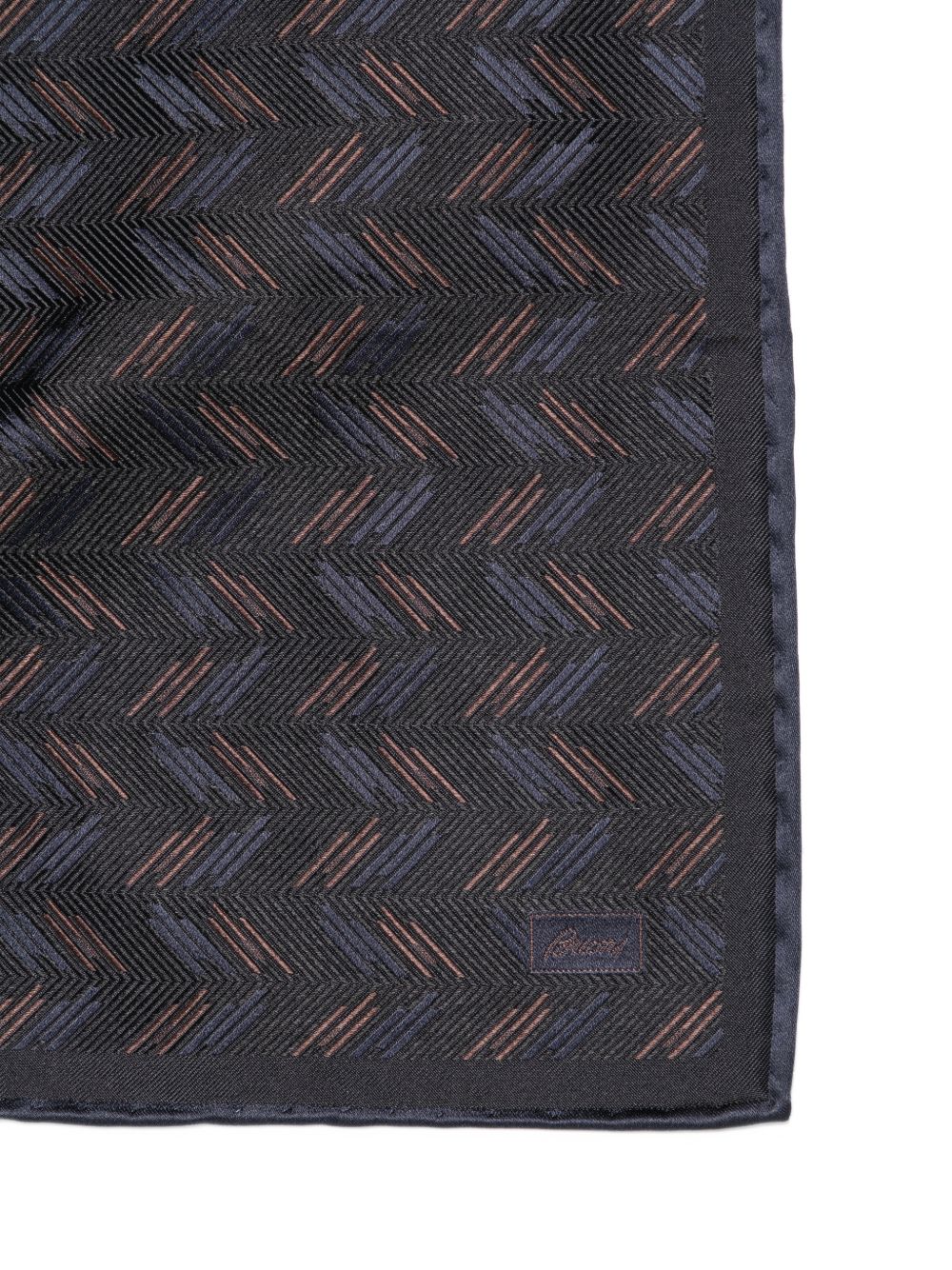 Brioni Men Printed Pocket Square BRIONI