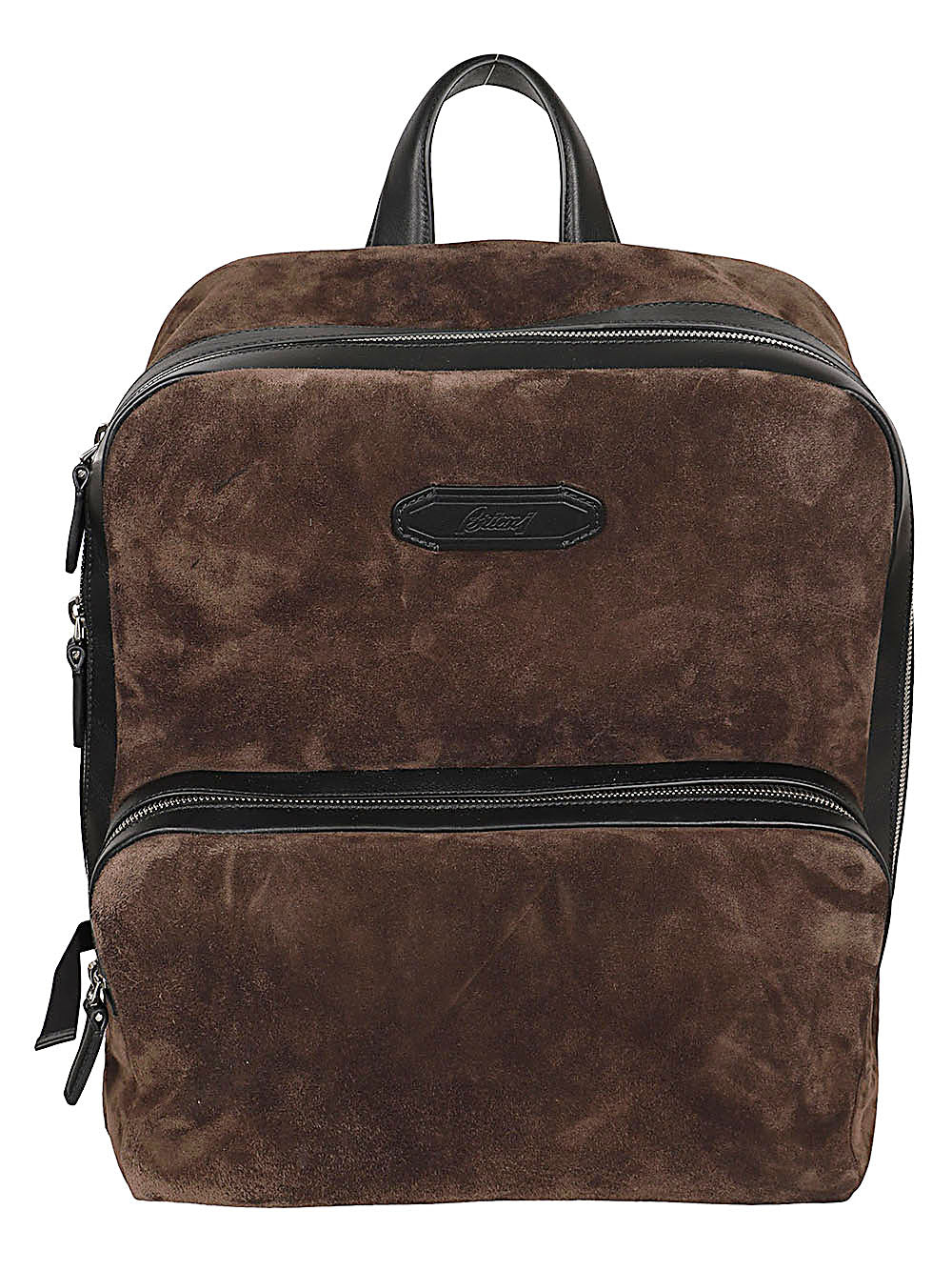 Brioni Men Via Veneto Suede Leather Backpack BRIONI