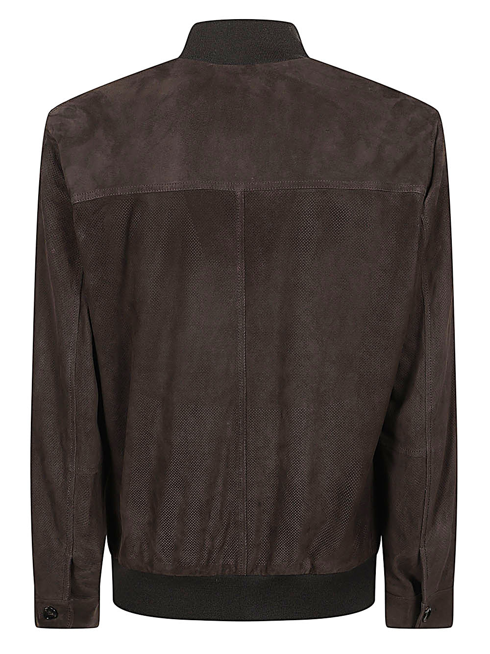 Brioni Men Suede Leather Jacket BRIONI