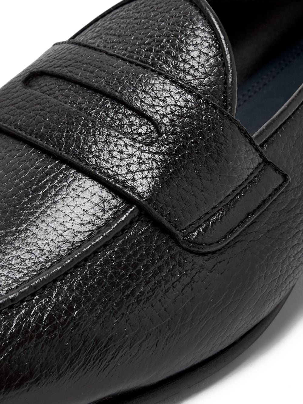 Brioni Men Penny Appia Leather Loafers BRIONI