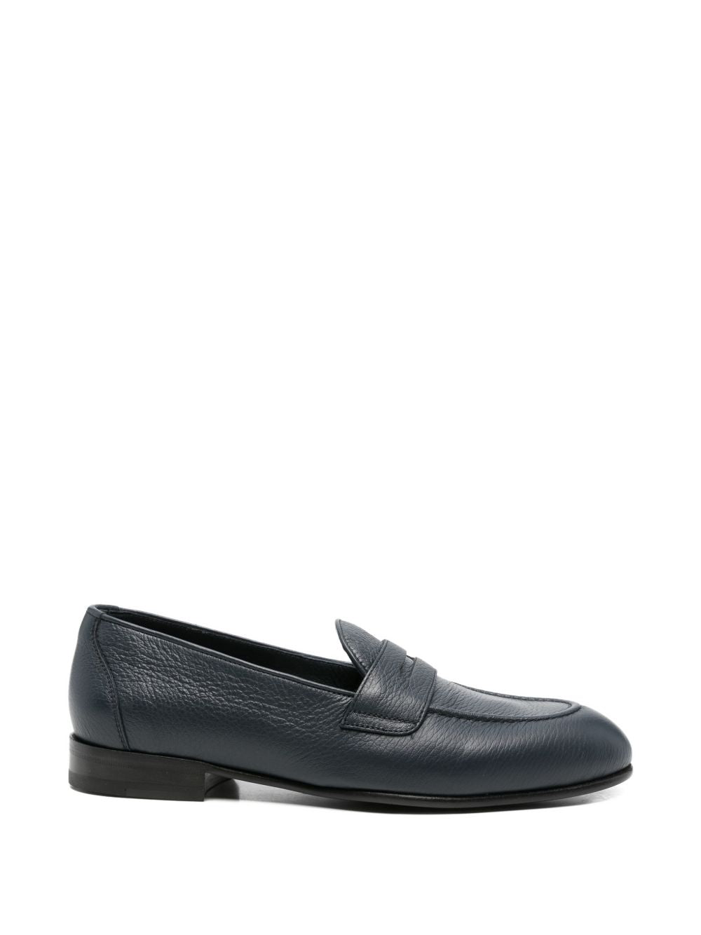 Brioni Men Appia Leather Penny Loafers BRIONI