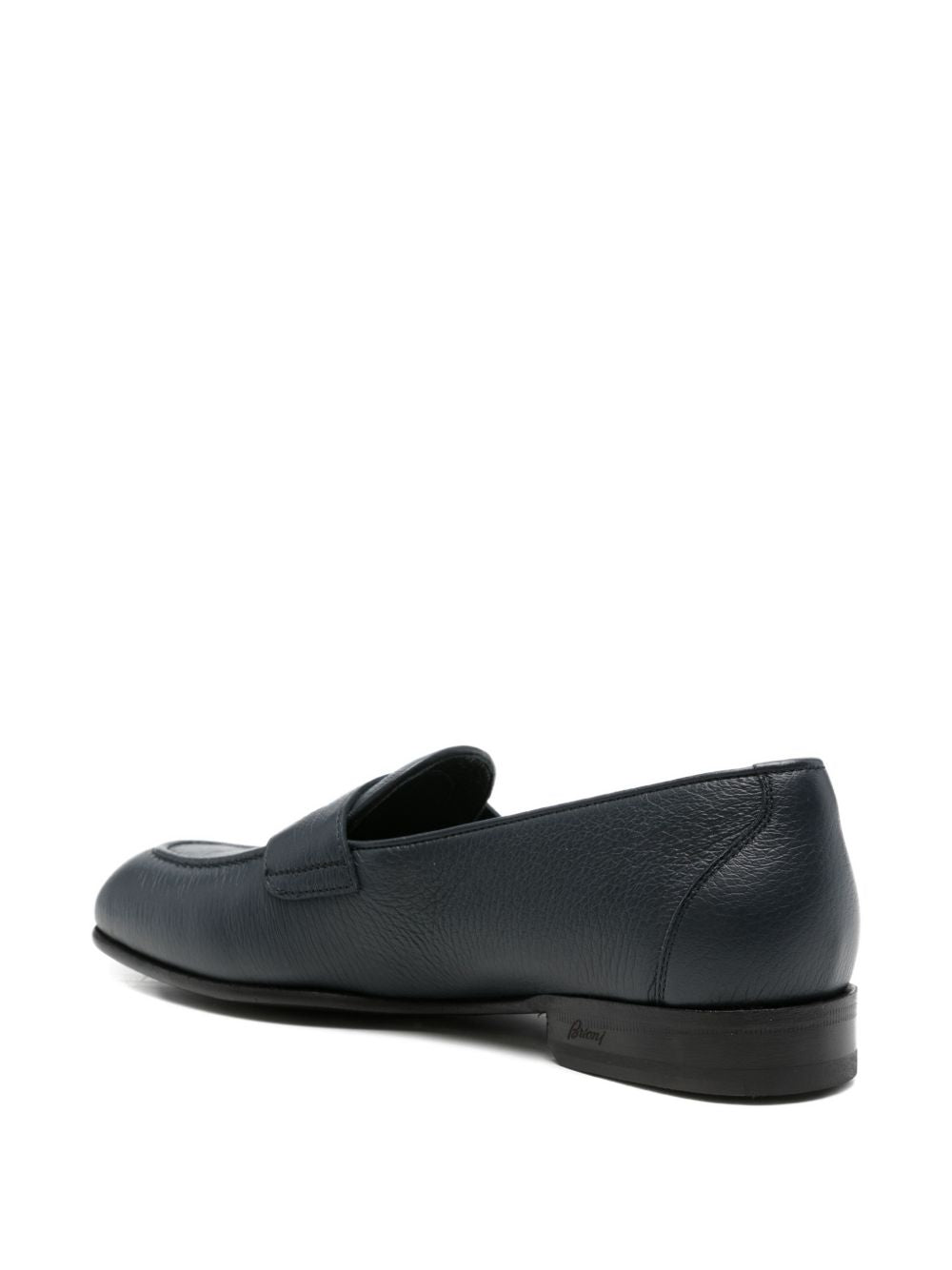 Brioni Men Appia Leather Penny Loafers BRIONI
