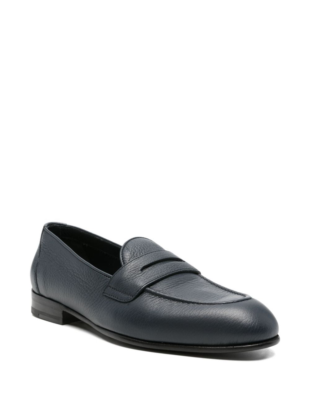 Brioni Men Appia Leather Penny Loafers BRIONI
