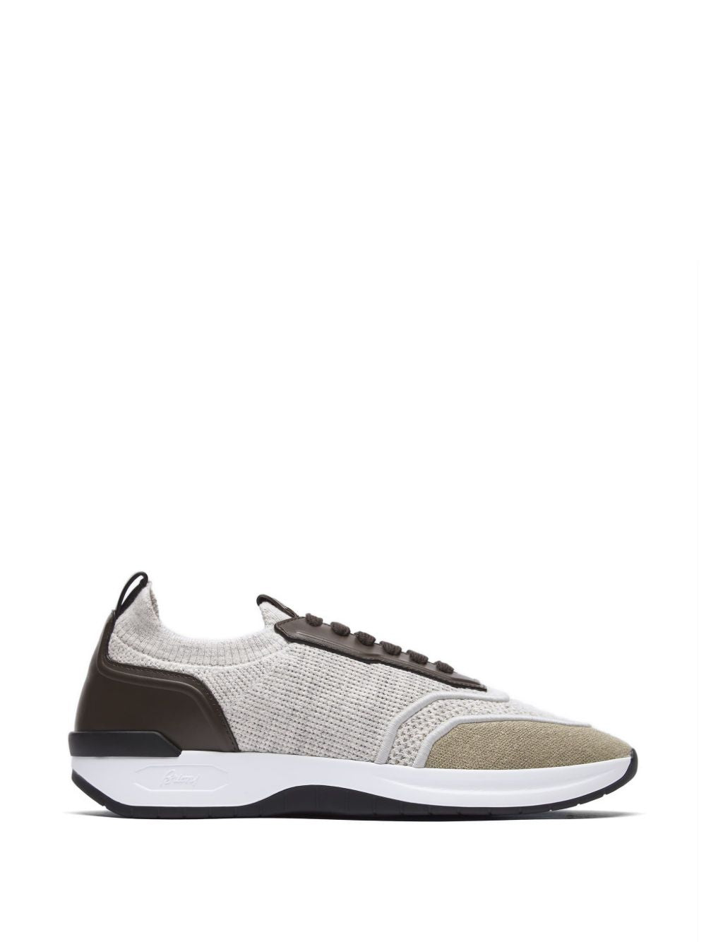 Brioni Men Cotton And Linen Blend Sneakers BRIONI