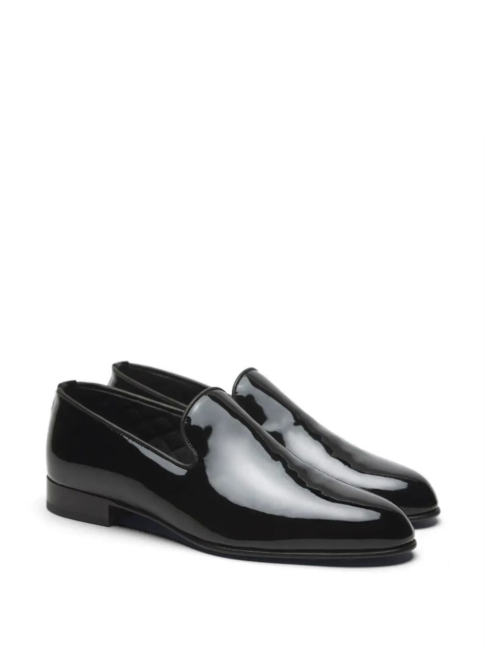 Brioni Men Essential Patent Leather Loafers BRIONI