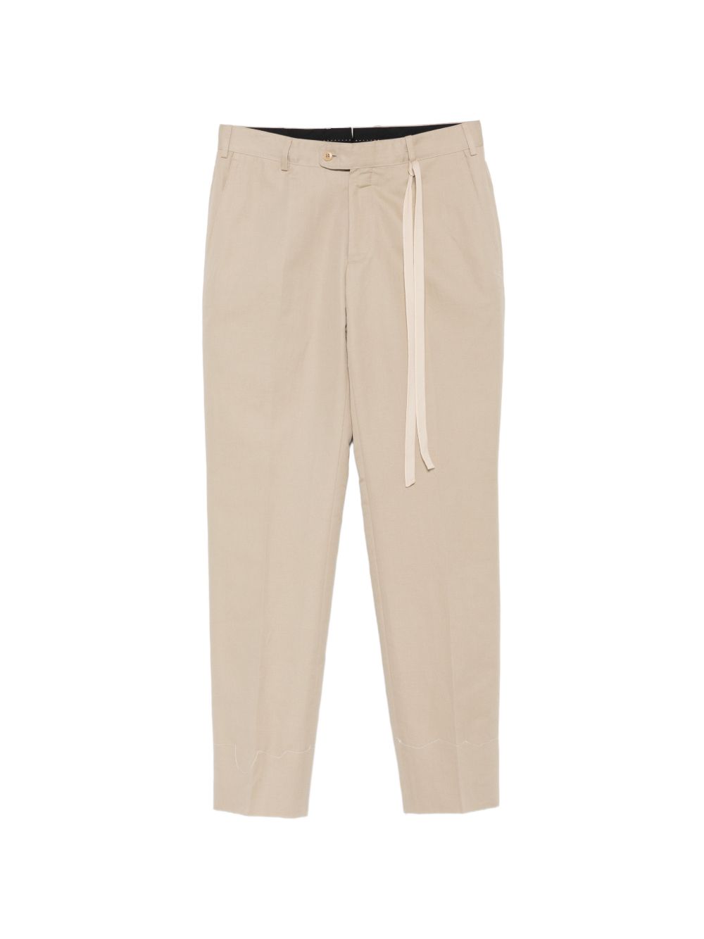 Brioni Men Pienza Cotton And Linen Trousers BRIONI