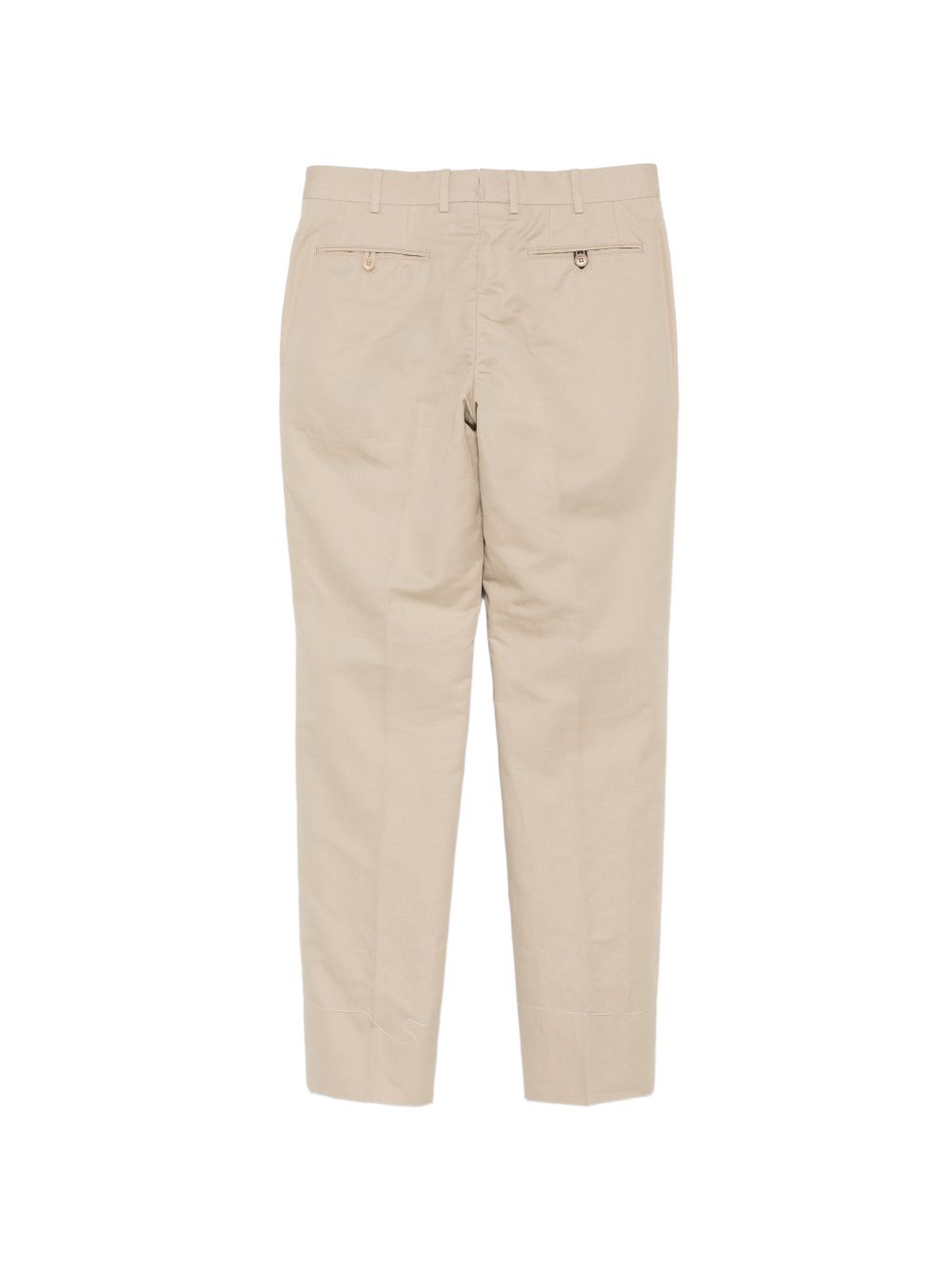 Brioni Men Pienza Cotton And Linen Trousers BRIONI