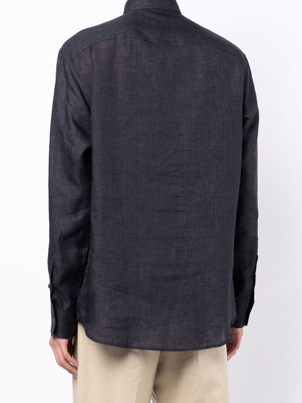 Brioni Men Linen Shirt BRIONI
