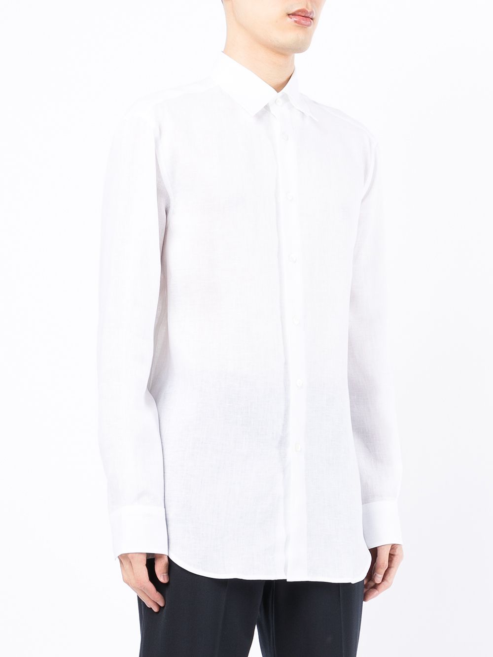 Brioni Men Linen Shirt BRIONI