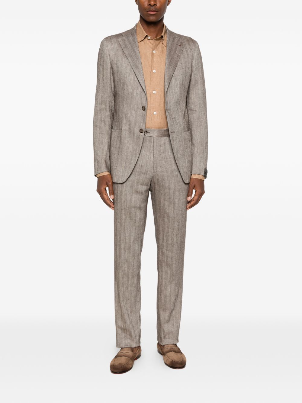 Brioni Men Linen Shirt BRIONI