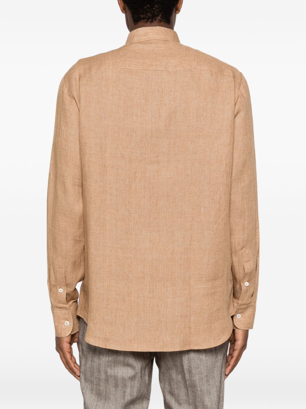 Brioni Men Linen Shirt BRIONI