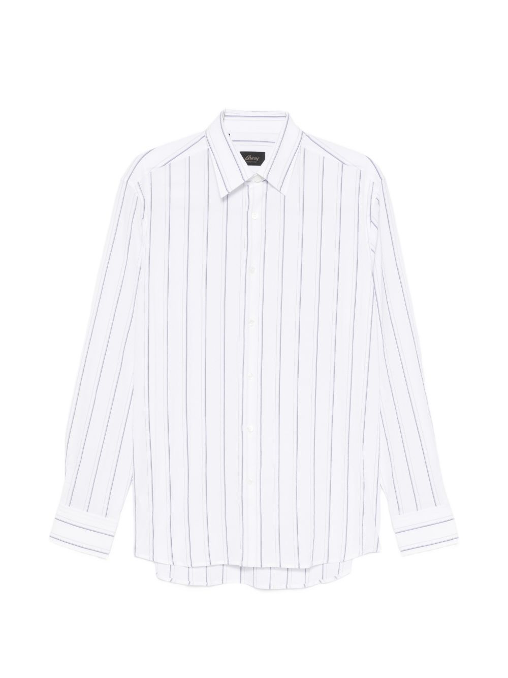 Brioni Men Striped Cotton Shirt BRIONI