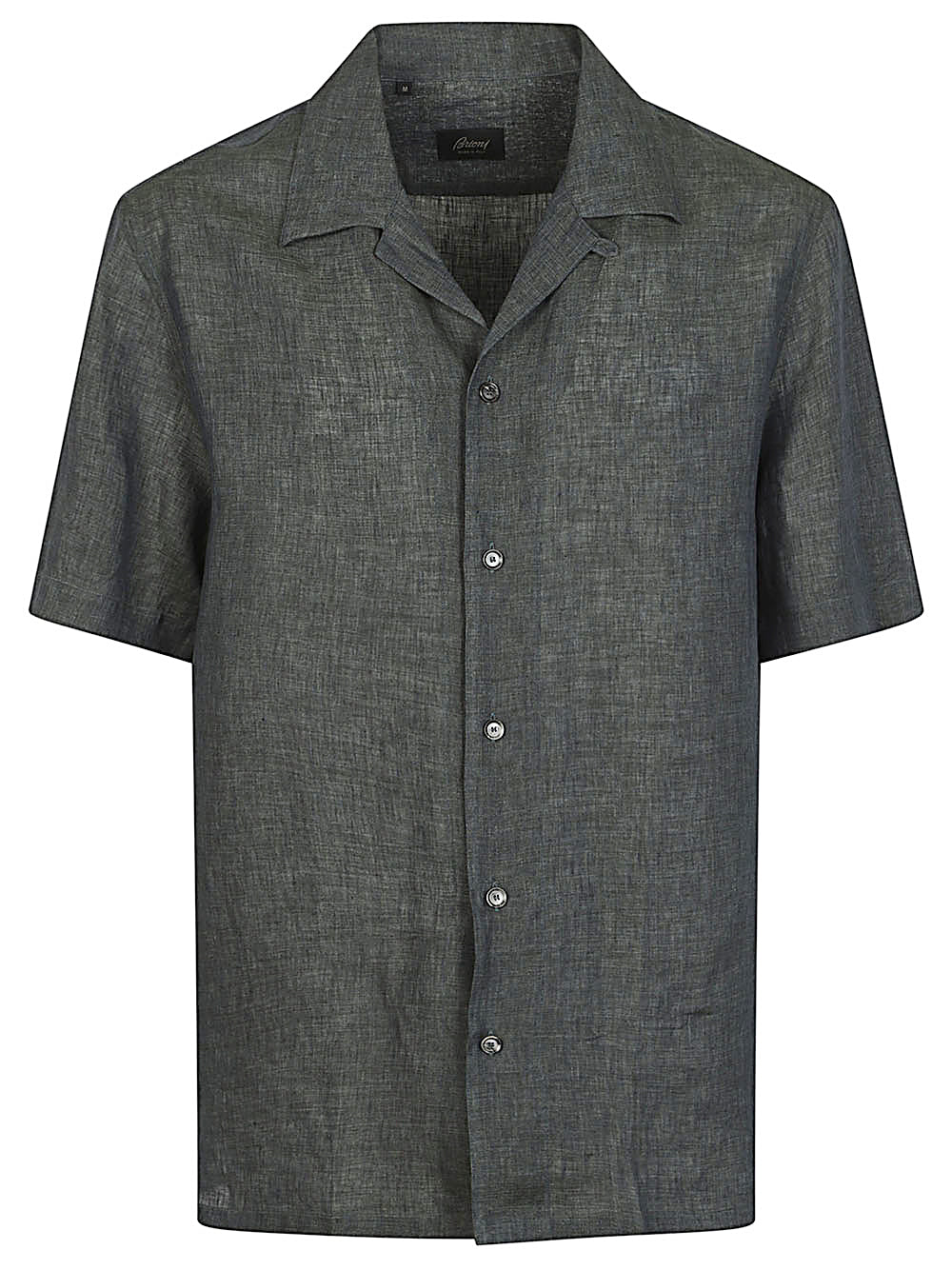Brioni Men Cubana Linen Shirt BRIONI