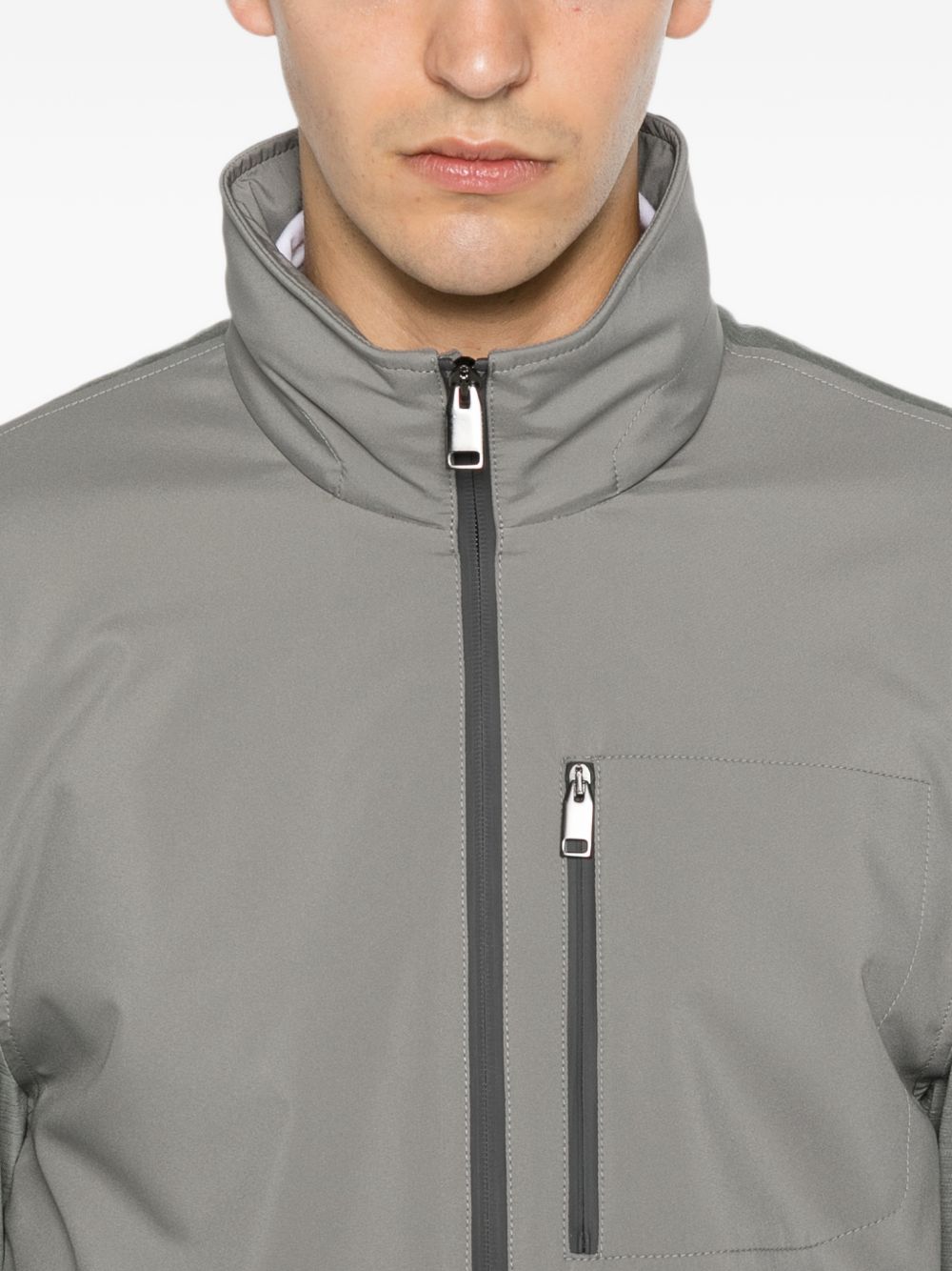 Brioni Men Nylon Golf Blosuon Jacket BRIONI