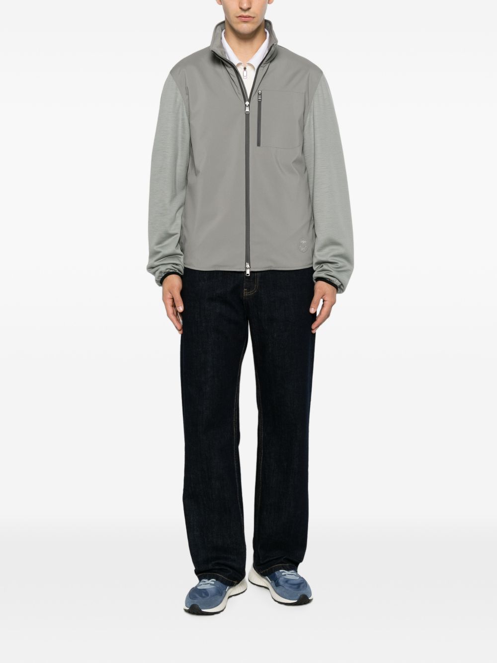 Brioni Men Nylon Golf Blosuon Jacket BRIONI
