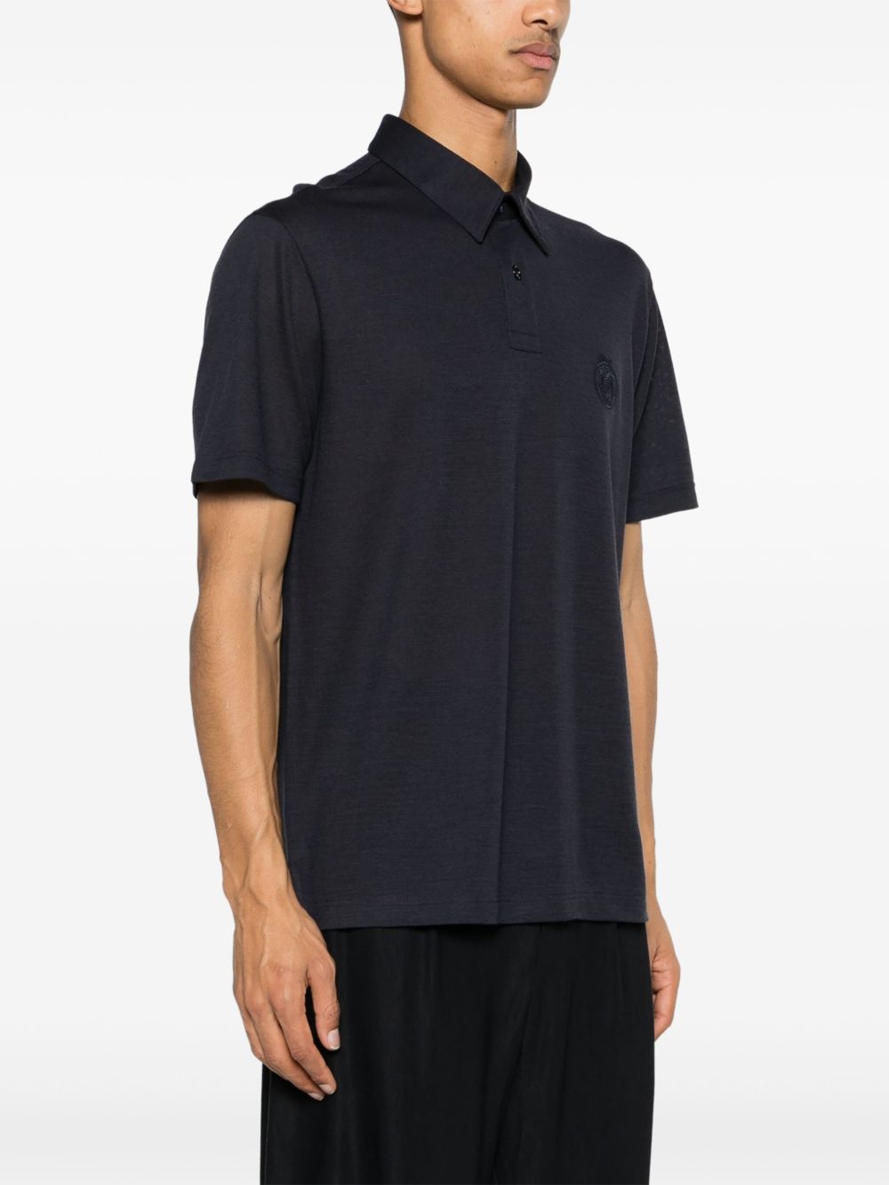 Brioni Men Wool Polo Shirt BRIONI