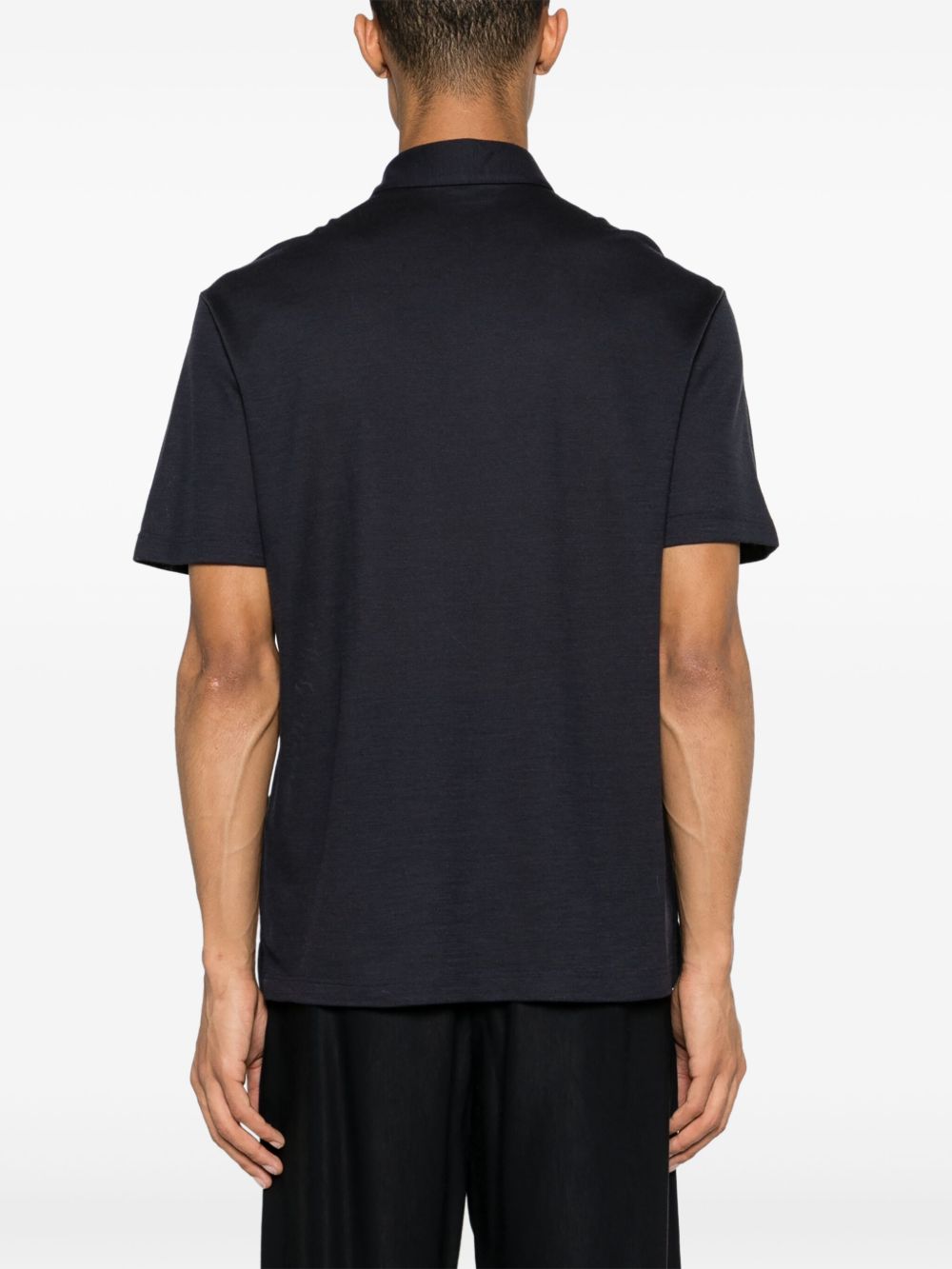Brioni Men Wool Polo Shirt BRIONI