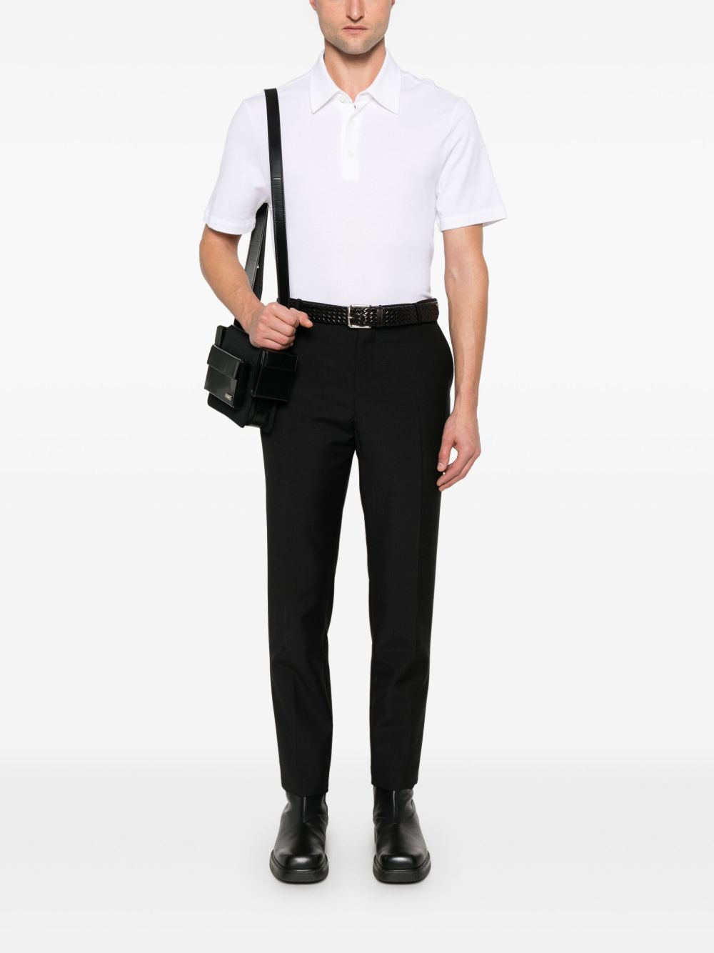 Brioni Men Cotton Polo Shirt BRIONI