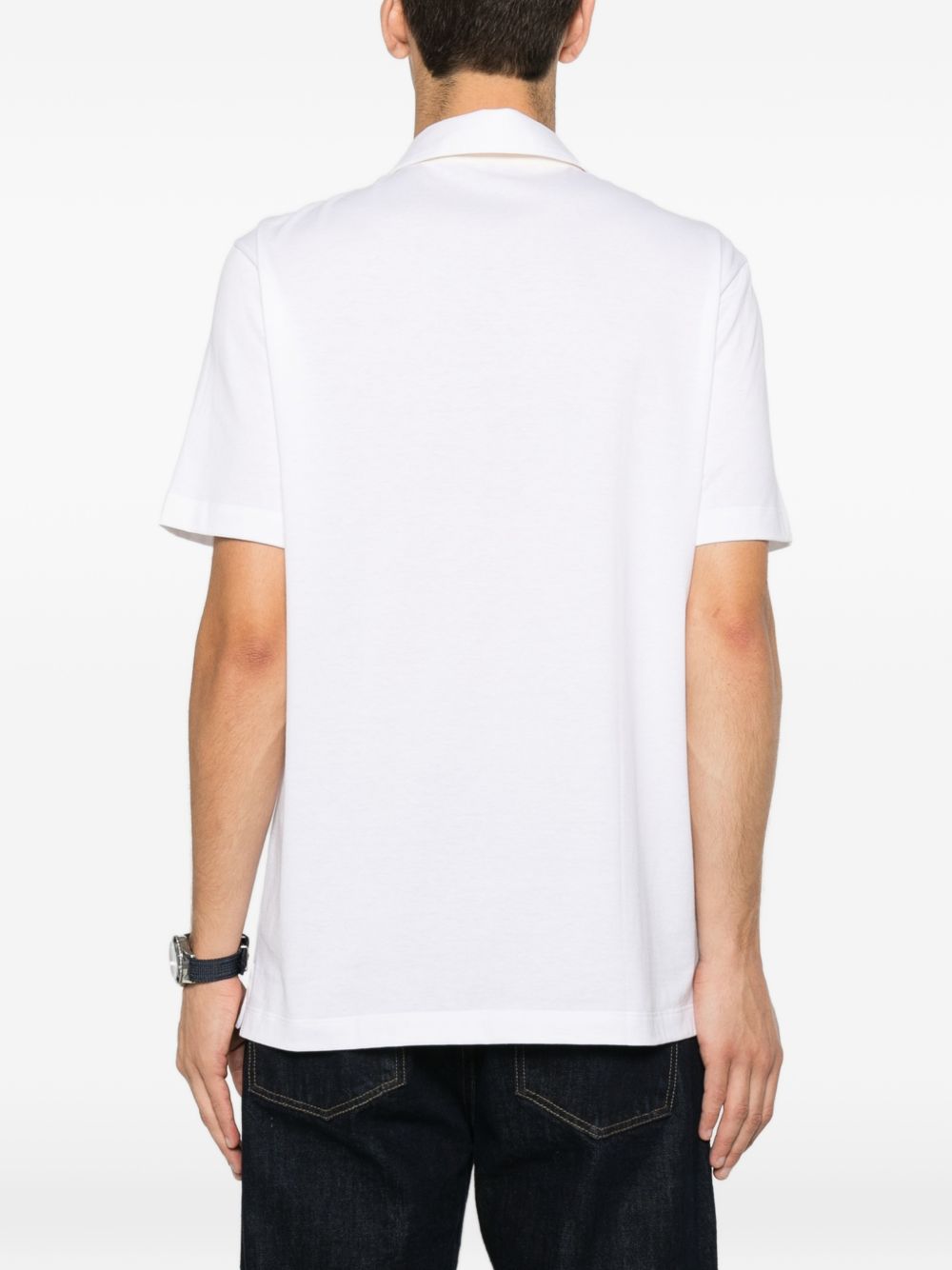 Brioni Men Cotton Polo Shirt BRIONI