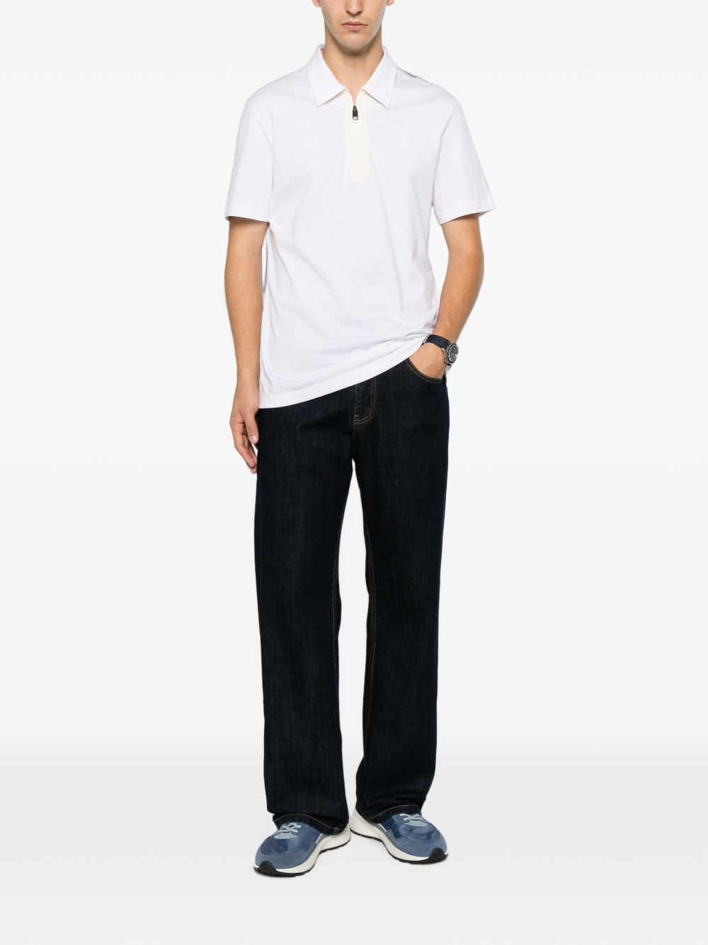 Brioni Men Cotton Polo Shirt BRIONI