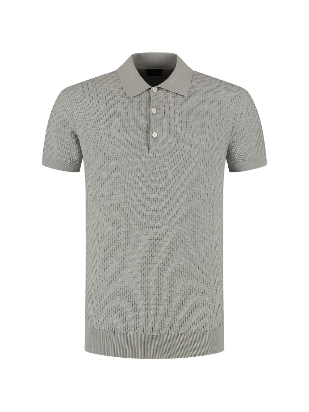 Brioni Men Cotton And Cashmere Polo Shirt BRIONI