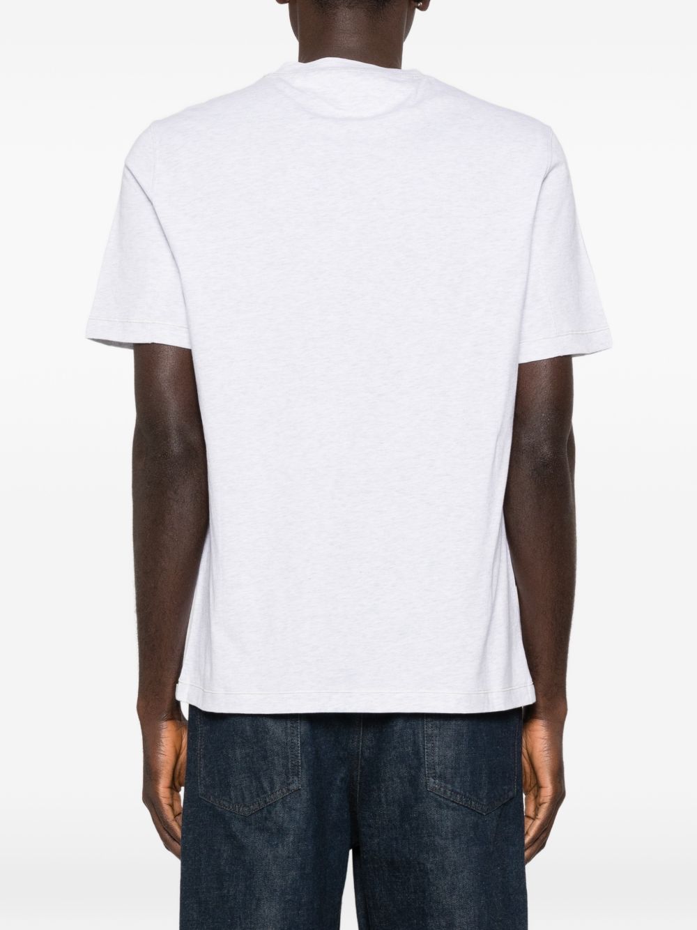 Brunello Cucinelli Men Logo Cotton T-Shirt BRUNELLO CUCINELLI