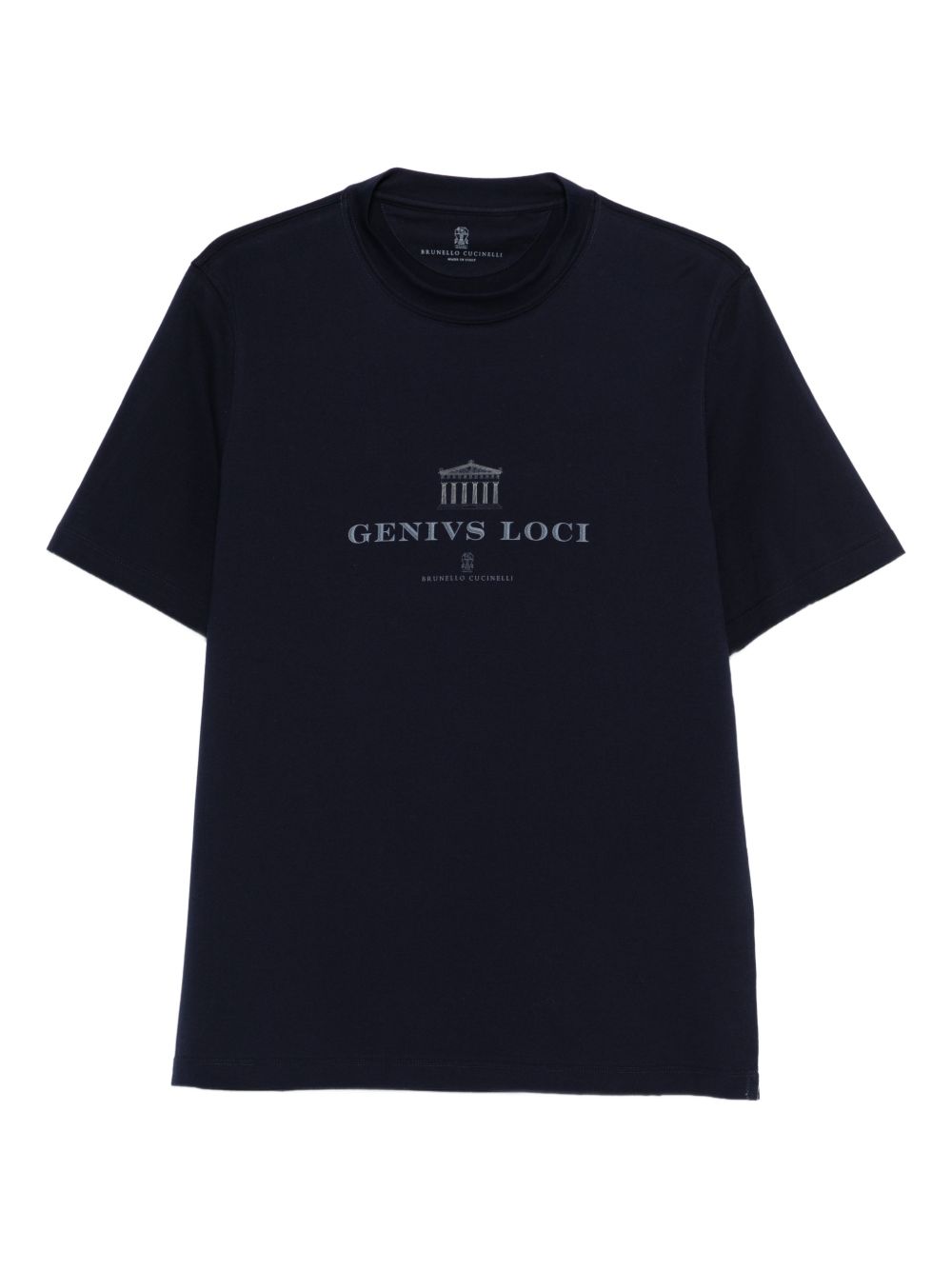 Brunello Cucinelli Men Logo Cotton T-Shirt BRUNELLO CUCINELLI