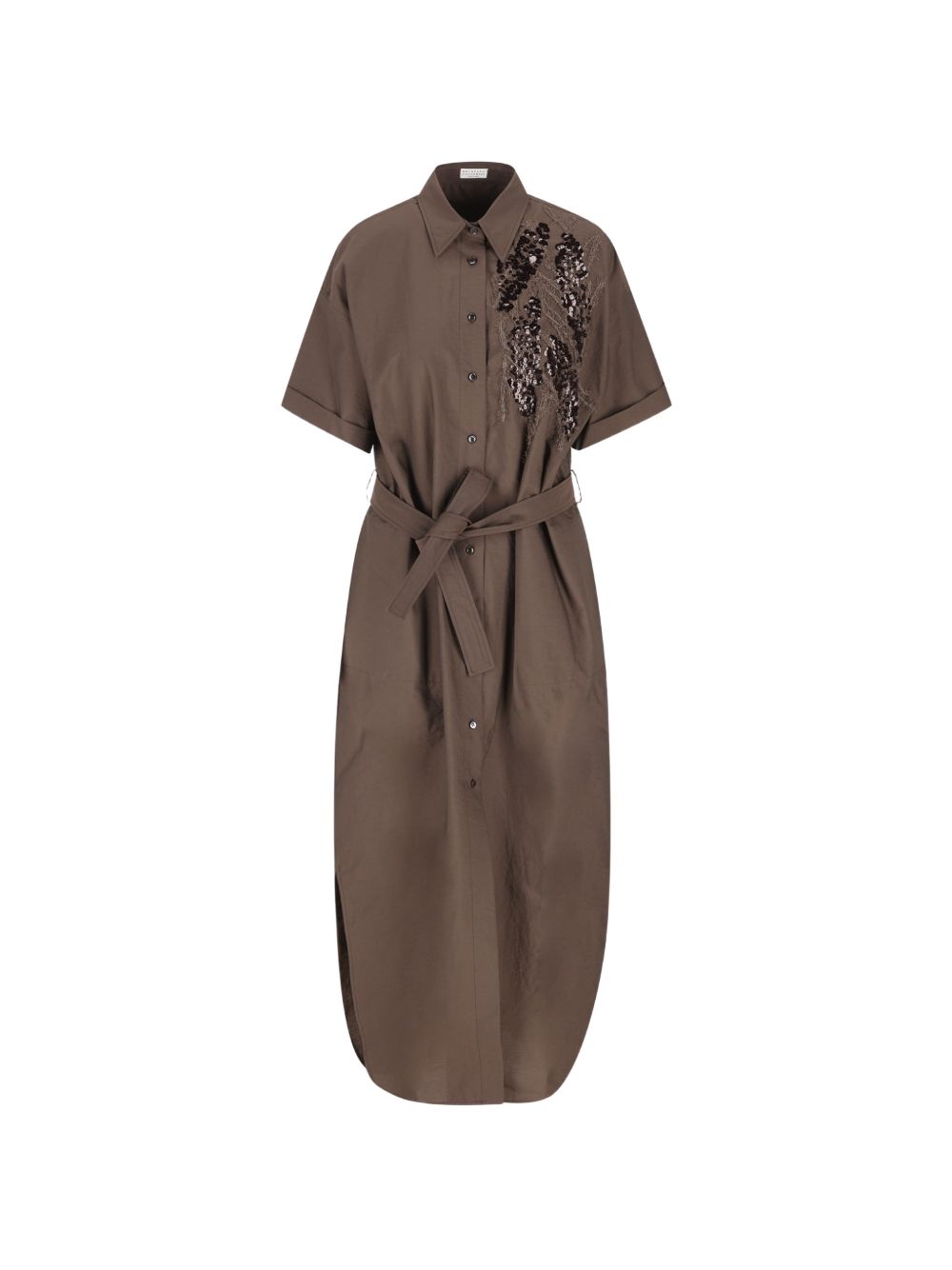 Brunello Cucinelli Women Cotton Long Dress BRUNELLO CUCINELLI