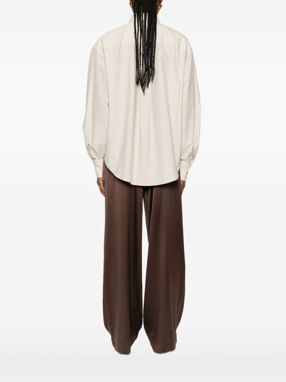 Brunello Cucinelli Women Embroidered Cotton Shirt