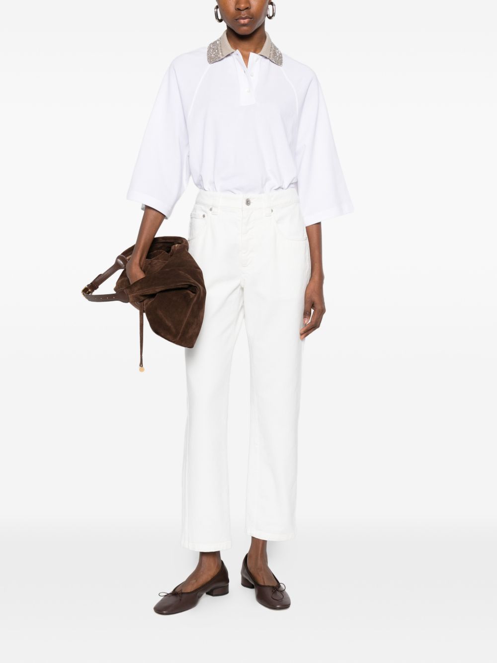 Brunello Cucinelli Women Cotton Trousers BRUNELLO CUCINELLI